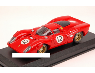 Best Model BT9589 FERRARI 312P COUPE' N.12 5th BRIDGEHAMPTON 1969 P.RODRIGUEZ 1:43 Modellino