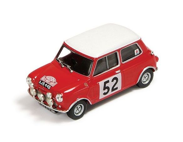 Ixo model RAC084 MINI (BMC) COOPER S N.52 1965 1:43 Modellino
