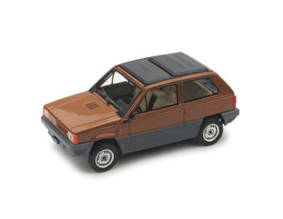 Brumm BM0440-05 FIAT PANDA 45 TETTO APRIBILE CHIUSO 1981 MARRONE LAND 1:43 Modellino