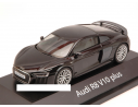 Herpa HP7093 AUDI R8 V10 PLUS 2013 BLACK MET.1:43 Modellino
