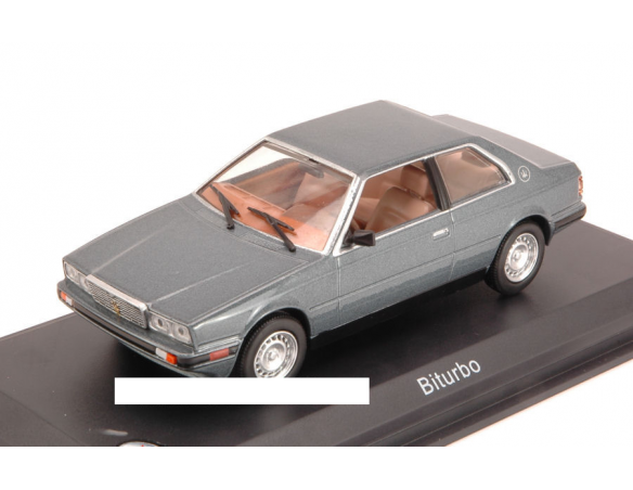 White Box WBS043 MASERATI BITURBO 1982 METALLIC GREY 1:43 Modellino