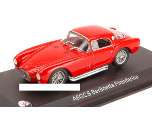 White Box WBS036 MASERATI ASGCS BERLINETTA PININFARINA 1953 RED 1:43 Modellino