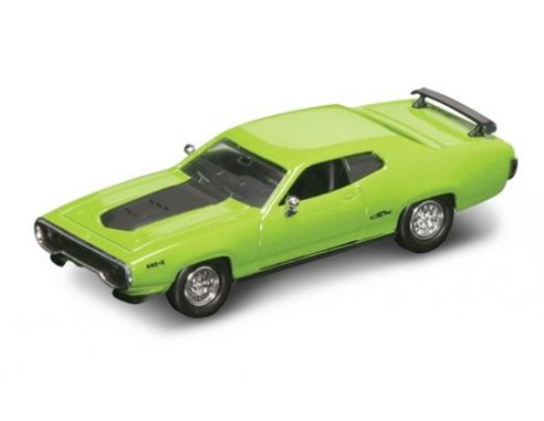 Yat Ming YM94218GR PLYMOUTH GTX 1971 GREEN 1:43 Modellino