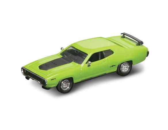 Yat Ming YM94218GR PLYMOUTH GTX 1971 GREEN 1:43 Modellino