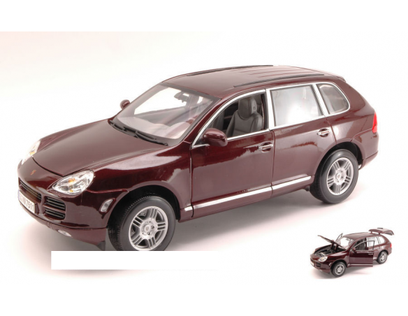 Maisto MI31635AM PORSCHE CAYENNE S 2002 AMARANT METALLIC 1:18 Modellino