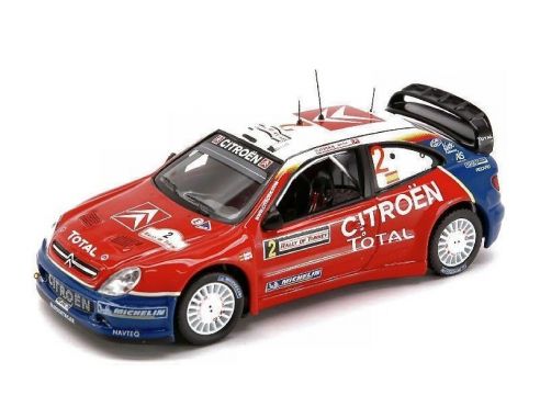 Ixo model RAM197 CITROEN XSARA N.2 TURKEY 2005 SAINZ-MARTIN 1:43 Modellino