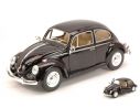 Hot Wheels KT7002WBK VW CLASSIC BEETLE 1967 BLACK 1:24 Modellino