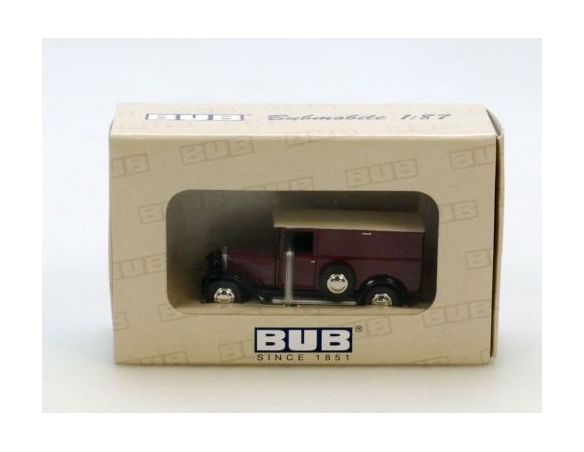 Bub 05600 MB L1000 EXPRESS RED-BEIGE 1/87 Modellino