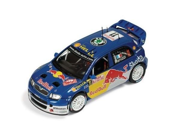 Ixo model RAM217 SKODA FABIA N.11 M.CARLO 2006 PANIZZI-PANIZZI 1:43 Modellino
