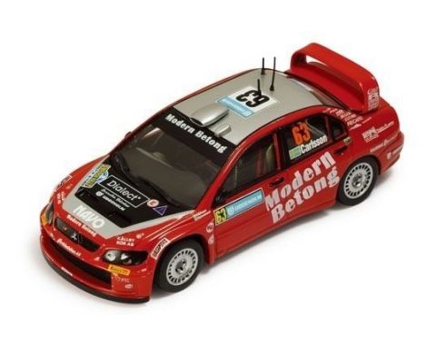 Ixo model RAM235 MITSUBISHI LANCER N.63 SWED.'06 1:43 Modellino