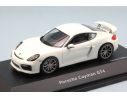 Schuco SH7592 PORSCHE CAYMAN GT4 2014 WHIE 1:43 Modellino