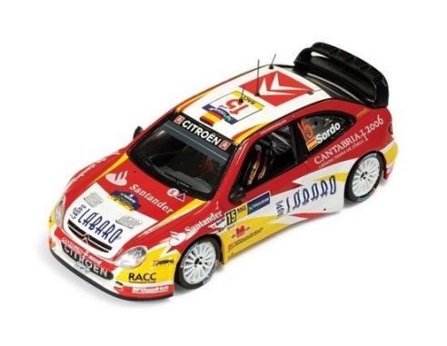 Ixo model RAM238 CITROEN XSARA N.15 2nd CATALUNJA 2006 1:43 Modellino