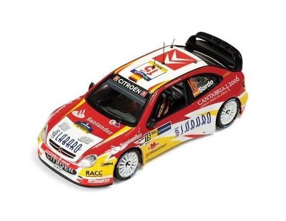 Ixo model RAM238 CITROEN XSARA N.15 2nd CATALUNJA 2006 1:43 Modellino