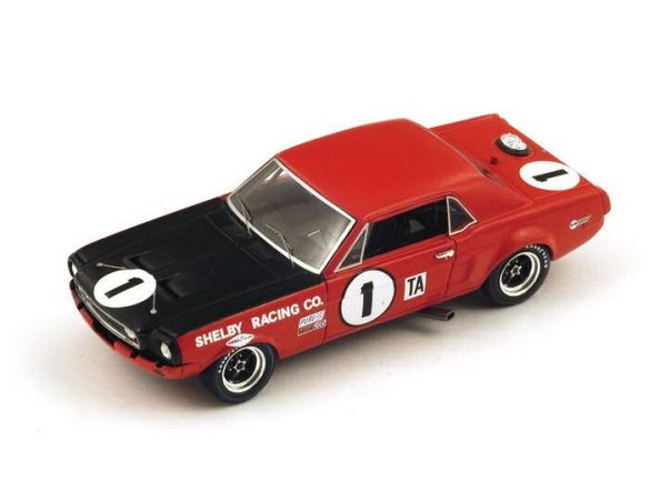 Spark Model S2633 FORD MUSTANG N.1 4th 24H DAYTONA 1968 TITUS-BUCKNUM 1:43 Modellino