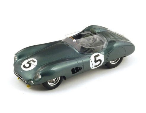 Spark Model S18LM59 ASTON MARTIN DBR1 N.5 WINNER LM 1959 C.SHELBY-R.SALVADORI 1:18 Modellino