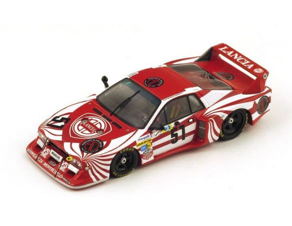 Spark Model S1389 LANCIA BETA MONTE CARLO N.51 DNF LM 1980 DARNICHE-HEYER-FABI 1:43 Modellino