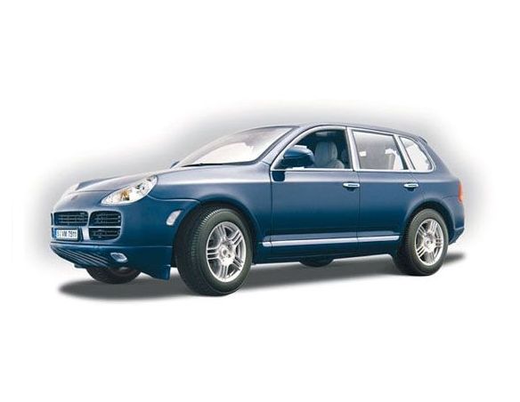Maisto MI31635BL PORSCHE CAYENNE S 2002 BLUE 1:18 Modellino