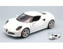Motormax MTM79320WH ALFA ROMEO 4C 2013 WHITE 1:24 Modellino
