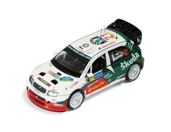 Ixo model RAM241 SKODA FABIA N.21 CATALUNYA'06 1:43 Modellino