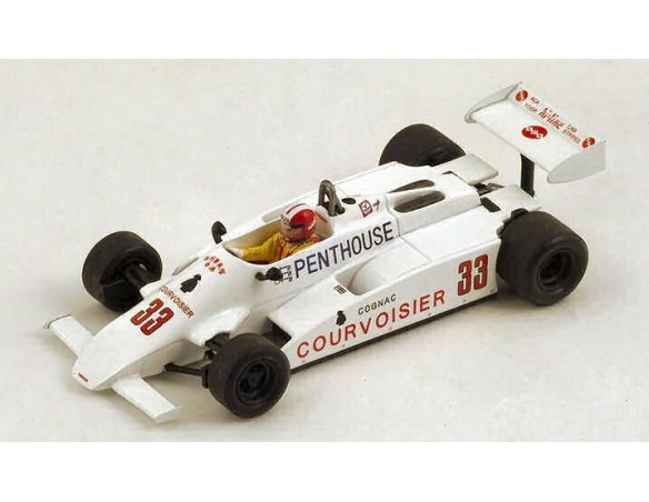 Spark Model S4316 THEODORE TY01 M.SURER 1981 N.33 8th DUTCH GP 1:43 Modellino