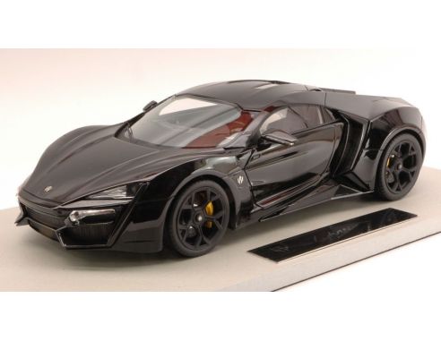 TopMarques TOP30C LYKAN HYPERSPORT 2014 BLACK (USD 3,4 MILION) 1:18 Modellino