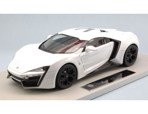 TopMarques TOP30B LYKAN HYPERSPORT 2014 WHITE (USD 3,4 MILION) 1:18 Modellino