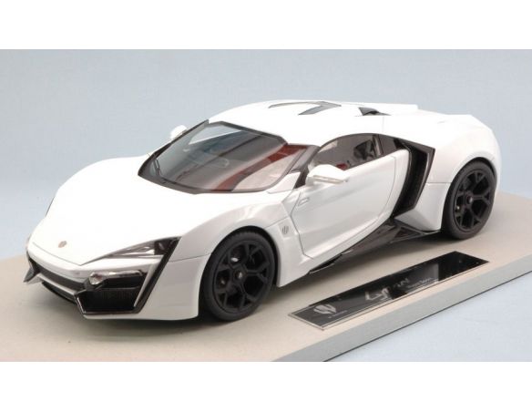 TopMarques TOP30B LYKAN HYPERSPORT 2014 WHITE (USD 3,4 MILION) 1:18 Modellino