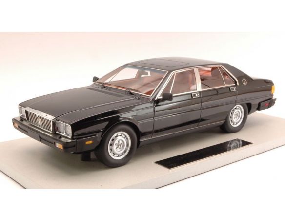 TopMarques TOP23A MASERATI QUATTROPORTE 1979 BLACK 1:18 Modellino