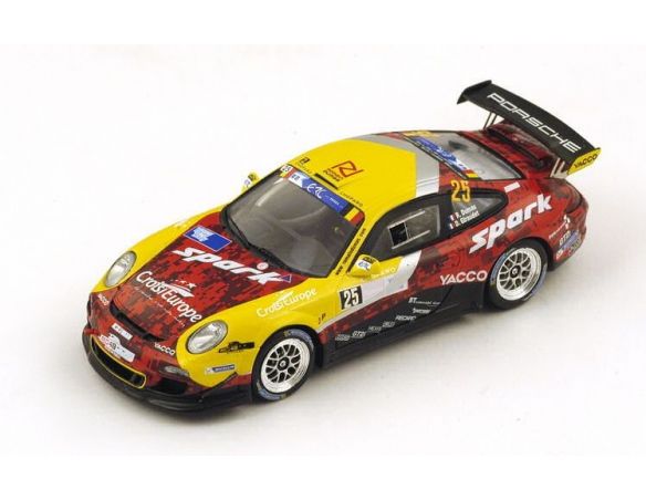 Spark Model SB104 PORSCHE 911 GT3  N.25 RETIRED YPRES RALLY 2015 R.DUMAS-D.GIRAUDET 1:43 Modellino