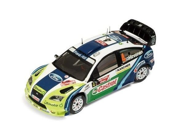 Ixo model RAM247 FORD FOCUS N.4 ITALY 2006 1/43 Modellino