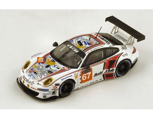 Spark Model S4670 PORSCHE 911 GT3 RSR N.67 37th LM 2015 SAN CHEN-KAPADIA-MAASSEN 1:43 Modellino