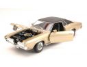 Welly WE2521G MERCURY COUGAR XR 7 1970 GOLD 1:18 Modellino