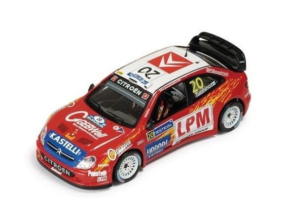 Ixo model RAM250 CITROEN XSARA N.20 FINLAND 2006 1:43 Modellino