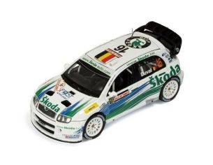 Ixo model RAM252 SKODA FABIA N.16 TURKEY 2006 1:43 Modellino