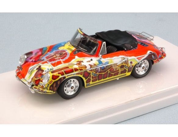 True Scale Miniatures TSM144349 PORSCHE 356C CABRIOLET 1965 JANIS JOPLIN 1:43 Modellino