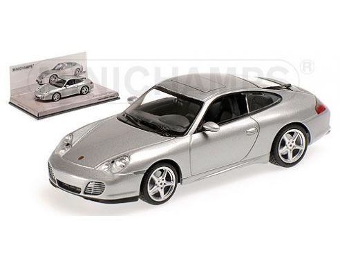 Minichamps PM436061070 PORSCHE 911 CARRERA 996 2003 SILVER 40 YEARS PORSCHE 911 1:43 Modellino