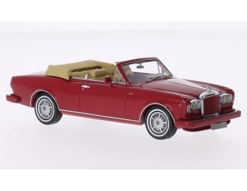 Neo Scale Models NEO44150 BENTLEY CONTINENTAL DHC 1988 RED 1:43 Modellino