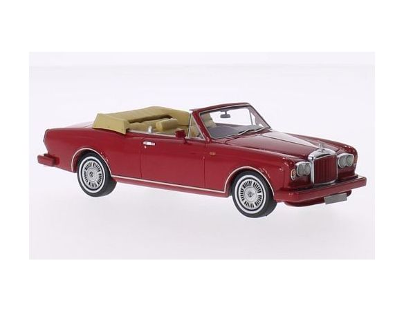 Neo Scale Models NEO44150 BENTLEY CONTINENTAL DHC 1988 RED 1:43 Modellino