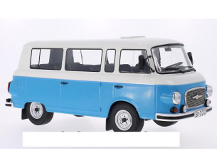 Mac Due MCG18007 BARKAS B 1000 MINI BUS 1956 BLUE/WHITE 1:18 Modellino