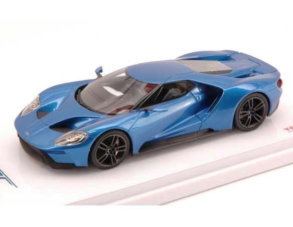 True Scale Miniatures TSM154375 FORD GT 2015 BLUE METALLIC 1:43 Modellino