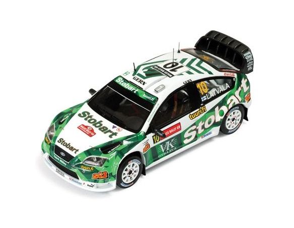 Ixo model RAM258 FORD FOCUS N.10 RALLY GB 2006 1:43 Modellino
