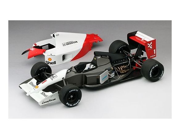 True Scale Miniatures TSM151821R MC LAREN A.SENNA 1991 N.1 WINNER S.MARINO GP 1:18 Modellino