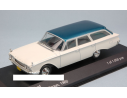 White Box WB140 FORD RANCH WAGON 1960 WHITE W/ BLUE ROOF 1:43 Modellino