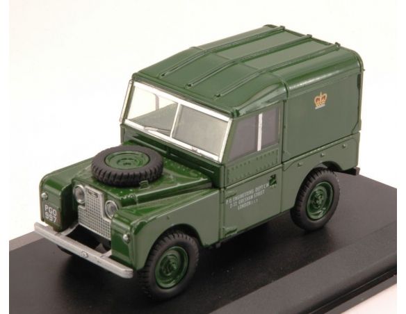 Oxford OXFLAN188006 LAND ROVER SERIES 1 88 HARD TOP POST OFFICE TELEPHONES 1:43 Modellino