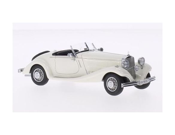 Neo Scale Models NEO45010 MERCEDES TYP 290 ROADSTER (W18) 1936 WHITE 1:43 Modellino