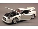 Bburago BU12079W NISSAN GTR 2009 WHITE 1:18 Modellino