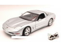 Bburago BU12038S CHEVROLET CORVETTE 1997 SILVER 1:18 Modellino