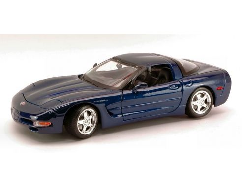 Bburago BU12038BL CHEVROLET CORVETTE 1997 BLUE 1:18 Modellino