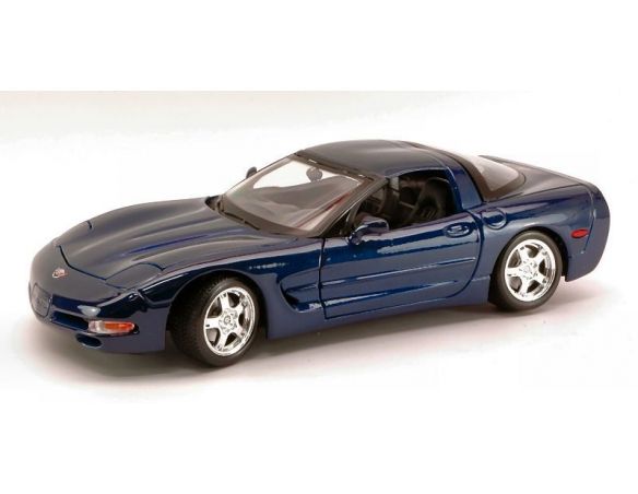 Bburago BU12038BL CHEVROLET CORVETTE 1997 BLUE 1:18 Modellino