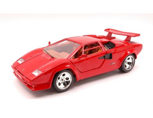 ミニカー Lamborghini Countach 5000 1/18 Bburago Bburago 1:18 Lamborghini Countach 5000 Quattrobalvole, Red
